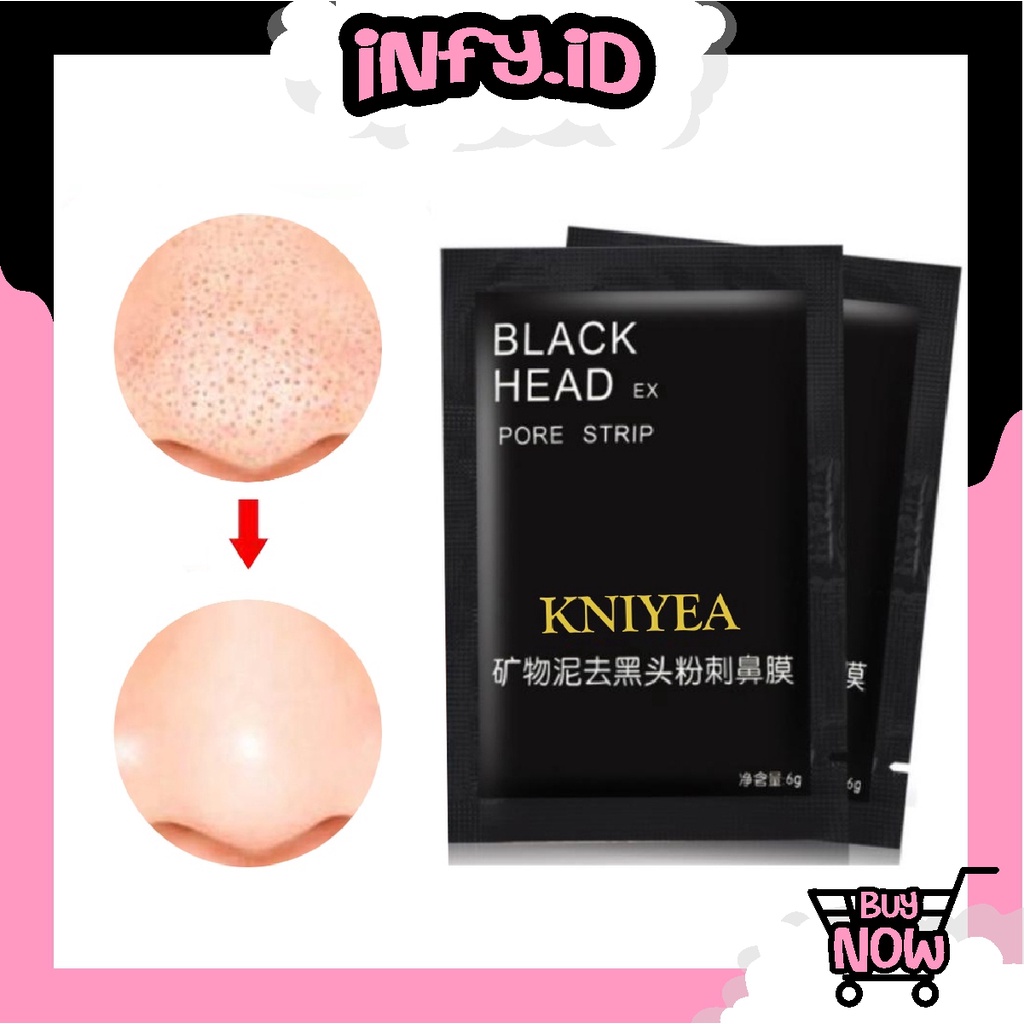 INFY - Mask Remove Blackhead And Whitehead Hilangkan Blackhead Travel Pack 6g Termurah R611