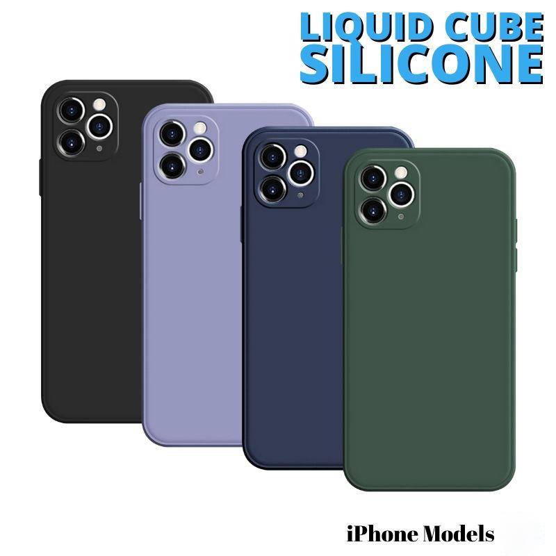 Soft Case Silikon Desain Kotak Untuk Iphone X Xs Max Xr 6 7 8 Plus Se 2020