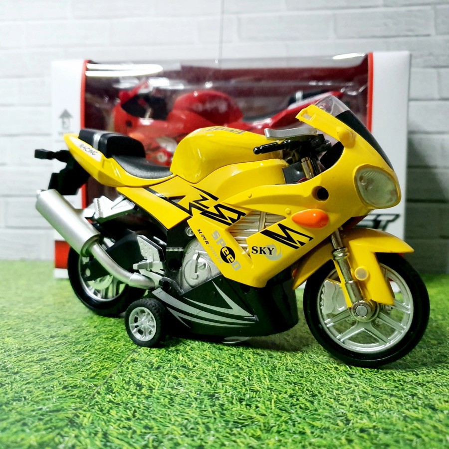 DIECAST MOTOR SPORT - MINIATUR MOTOGP MURAH - MAINAN ANAK MINIATUR