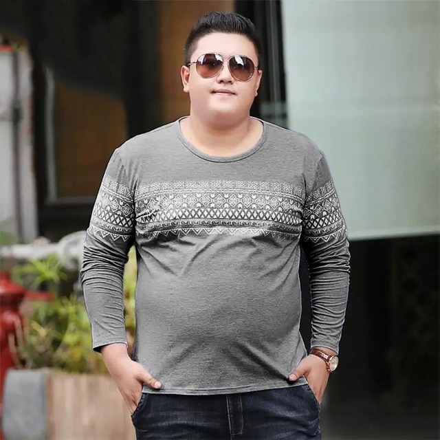 ATASAN KAOS JUMBO FASHION PRIA COWOK GIOVINCO LENGAN PANJANG BIG SIZE PREMIUM