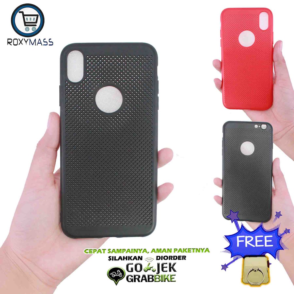 Terlaris Termurah Case  Iphone 7 Plus Small hole Guard Casing dengan lubang