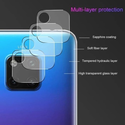 Huawei Matte 20 Pro Tempered Glass Camera Anti Gores Kamera Bening - D2