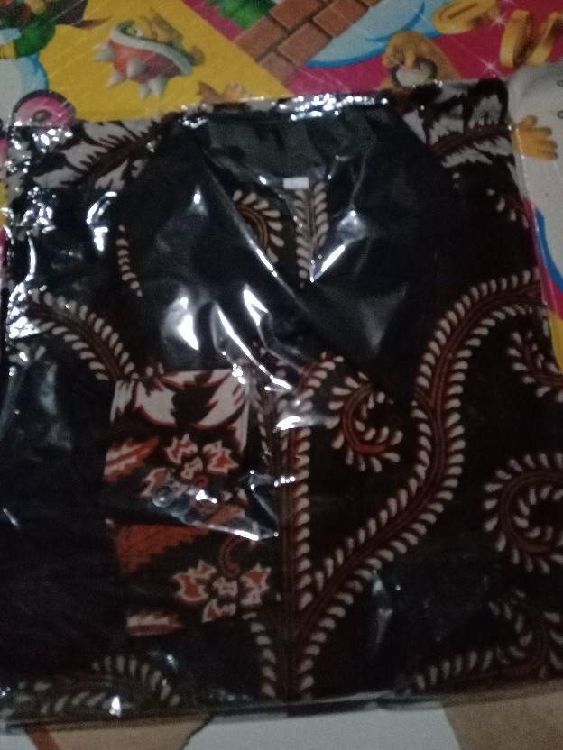 (ready Seragam) Batik Solo Kemeja Lengan Panjang