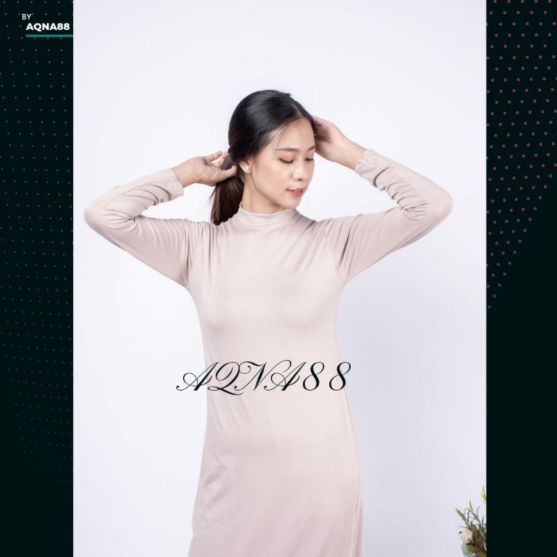 Baju Gamis Kaos Wanita | Gamis Kaos | Manset Gamis Polos