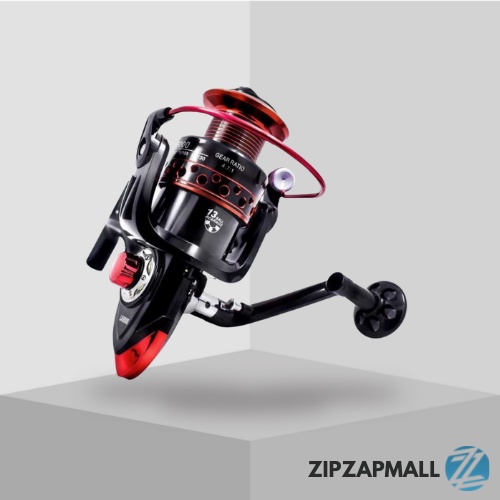 LK5000 Reel Pancing Spinning 5.2:1 Ball Bearing 13 / Reel Pancing Manual Laut Kuat 50Kg Full Besi / Alat Gulungan Pancing Power Handle/ Reel Shimano Maguro Fugu Daiwa Senar Pancing Laut Sungai Tambak Anti Karat/ Reel Pancing Murah Kuat / Reel Power Handle