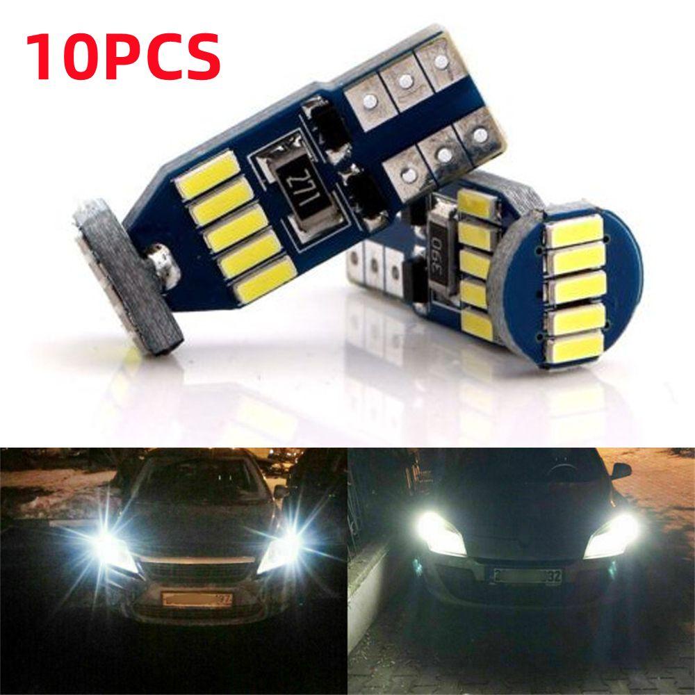 Populer 10Pcs Lampu Plat Nomor 10Pcs Super Terang401415Smd 12V COB Dome Map