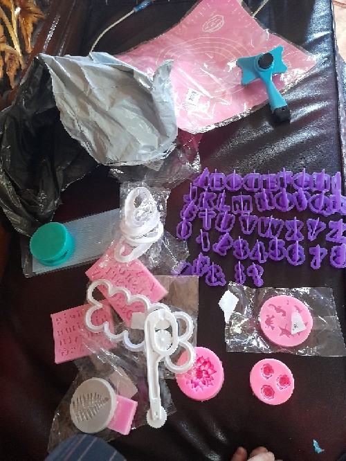 [bg] Cetakan Fondant Bentuk Daun Bahan Silikon Untuk Dekorasi Kue