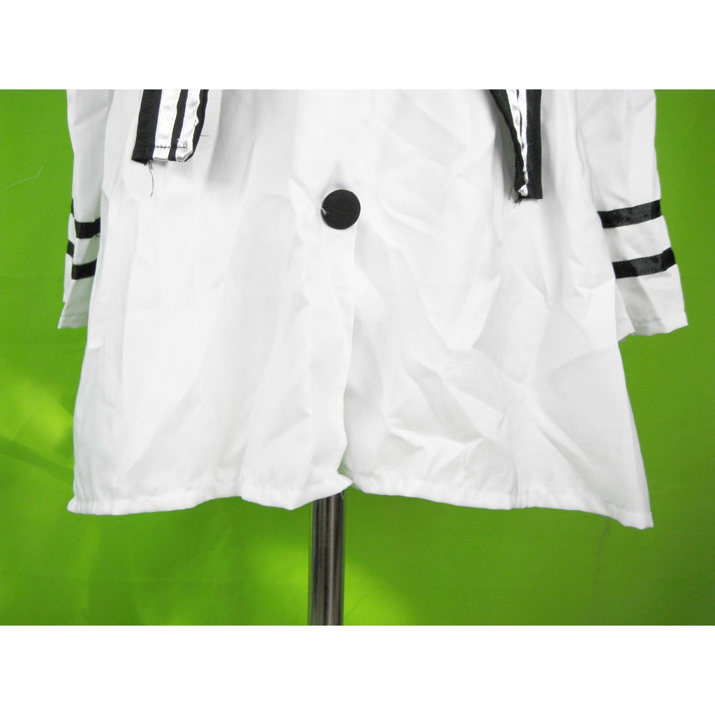 JK-83 (M) white sailor top jacket jaket luaran wanita import baju korea