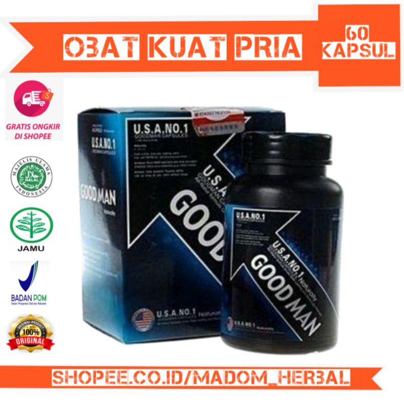 Herbal obat Kuwat tahan lama pri@ strong good man original usa isi60capsuol ready