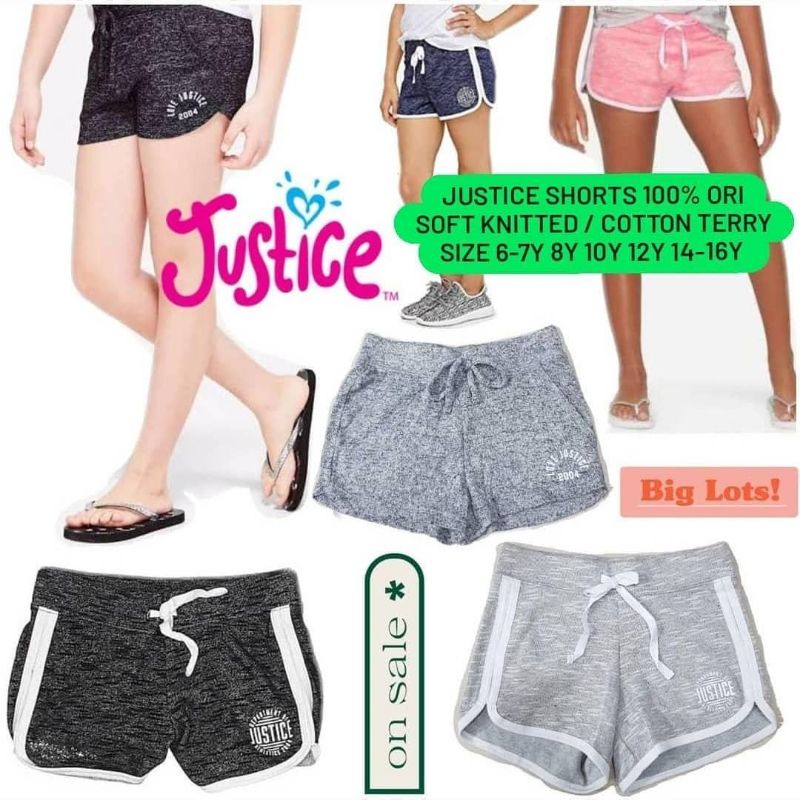 Celana pendek justice shorts