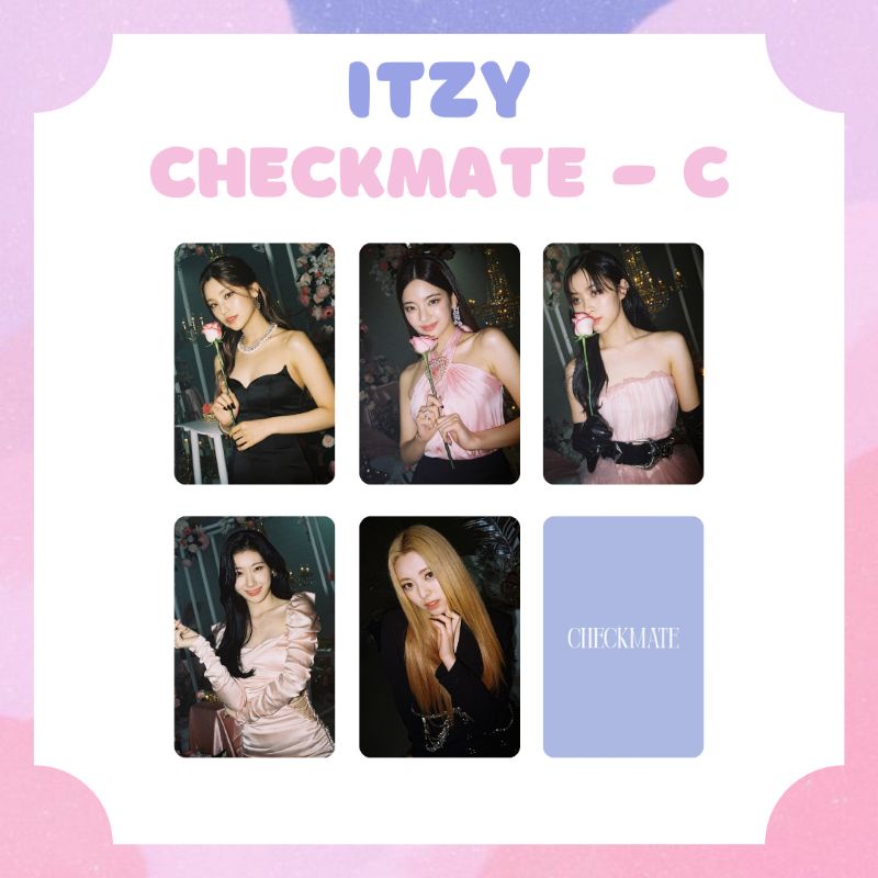 [ITZY] PHOTOCARD ITZY CHECKMATE SNEAKERS YEJI LIA RYUJIN CHAERYEONG YUNA ‼️ BACA DESKRIPSI ‼️