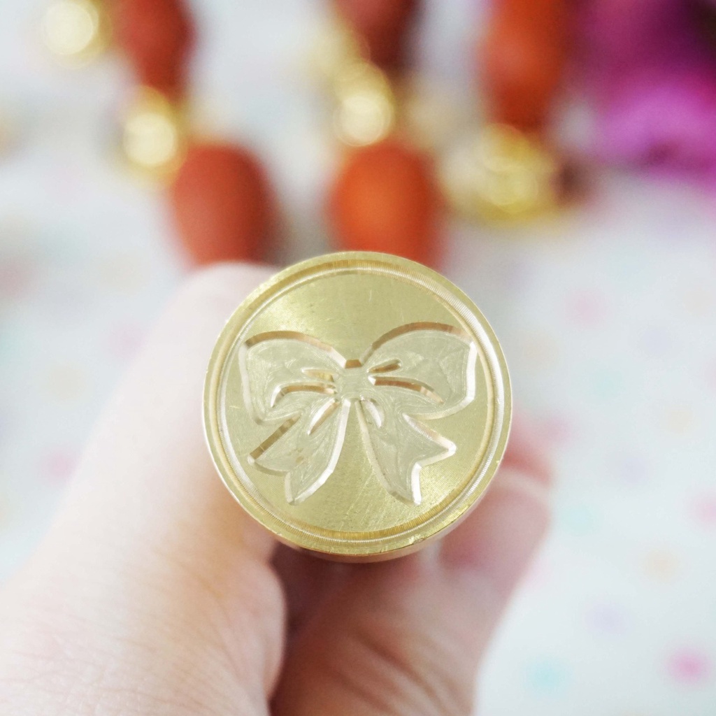 

Seal Wax Stamp Ribon DIY Paint Wax - Stempel Lilin Vintage Ribon 11