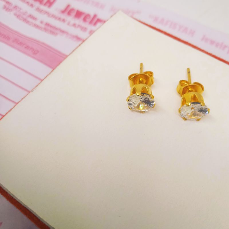 ANTING GIWANG TITANIUM ORI ANTI KARAT