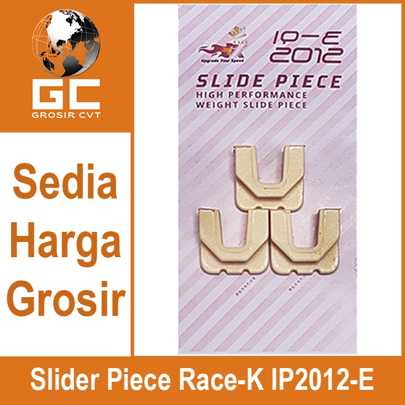 Slider Slide Piece Race K Yamaha Mio Fino Nmax Aerox Lexi X-Ride Xeon Gear Freego Fazzio Nouvo M3 S Z Soul GT110 115 125 150 155 Karbu Injeksi IP2012-E