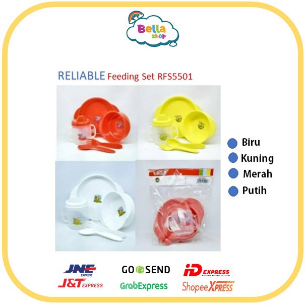 Reliable Feeding Set Perlengkapan Makan Bayi MPASI