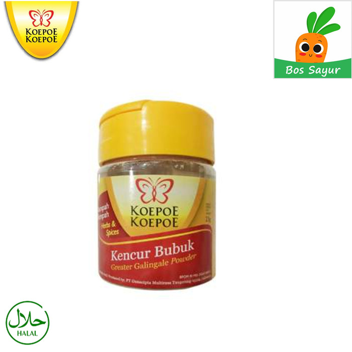 

Kencur Bubuk (Koepoe-Koepoe)- 23 gr- Bos Sayur