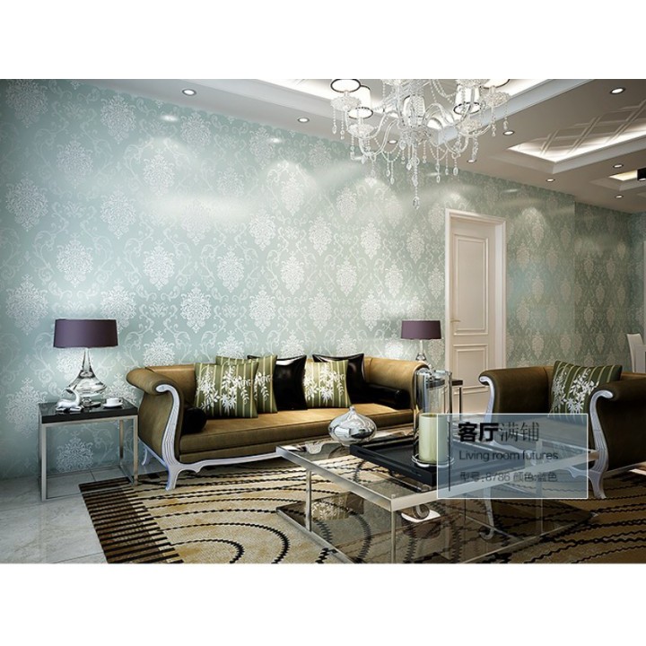 Wallpaper 3D Non Woven Europian Classicc 53cmx10m - 8786