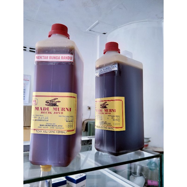 

madu Randu murni becik joyo 100% asli kemasan 1 liter / ±1300gram