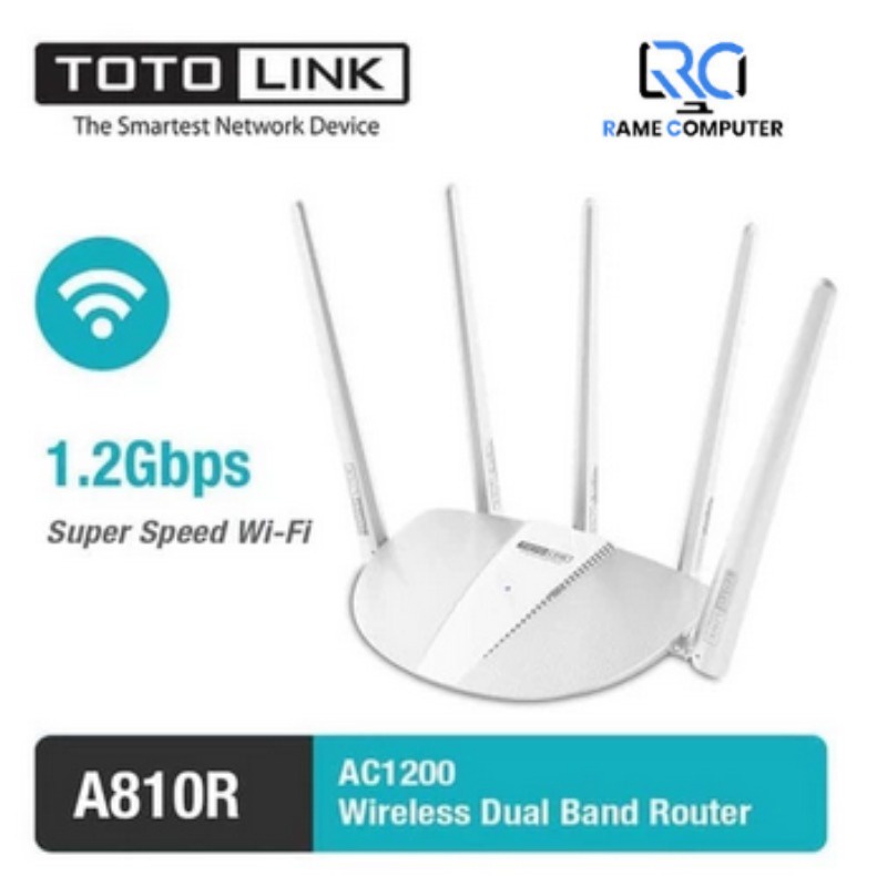 TOTOLINK A810R AC1200 Wireless Dual Band Router ORIGINAL