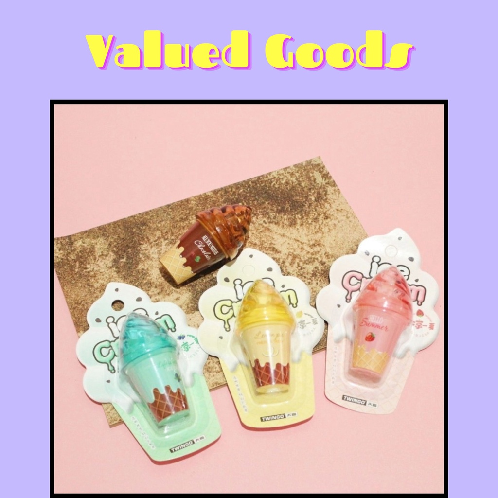 

Correction Tape Gelas Ice Cream Cone - tipex kertas warna warni bentuk dessert lucu unik penghapus pulpen alat tulis kerja sekolah kantor hadiah sovenir
