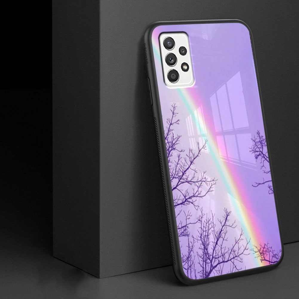 K17 (Samsung A72) Softcase Kaca Samsung A72 Terbaru - Case Samsung A72 - Softcase Kaca Samsung A72