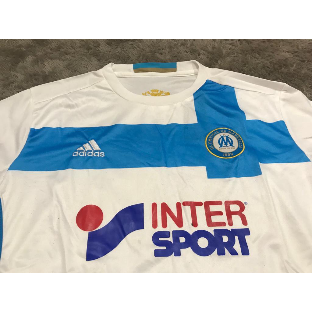 SETELAN Jersey bola olympique marseille home 2016 - 2017 grade ori