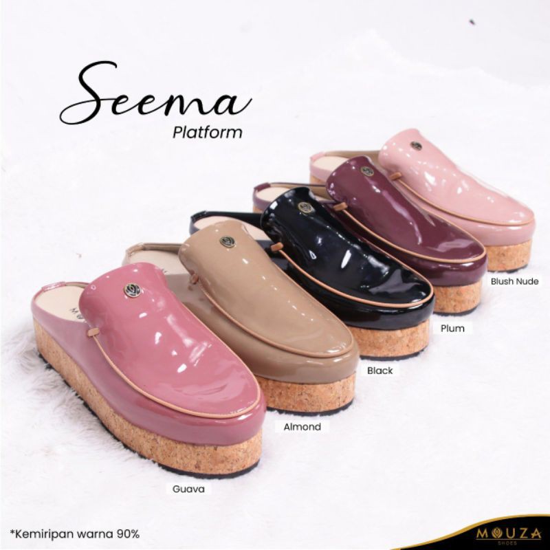SEPATU SHEEMA PLATFORM SEPATU WEDGES SHOES BY MOUZA INDONESIA