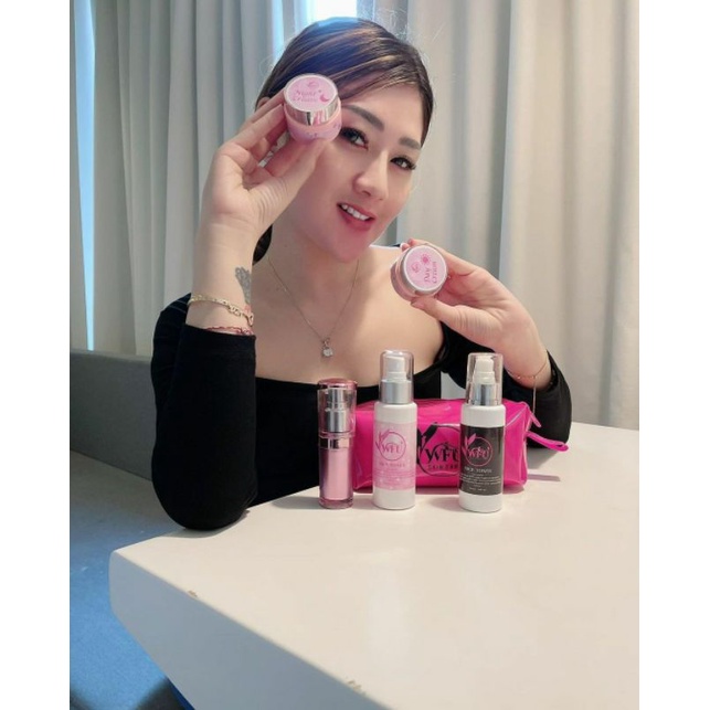 BPOM ✅ PAKET PEMUTIH WAJAH WFU SKINCARE WHITENING ACNE FLEK BEKAS JERAWAT PUDAR