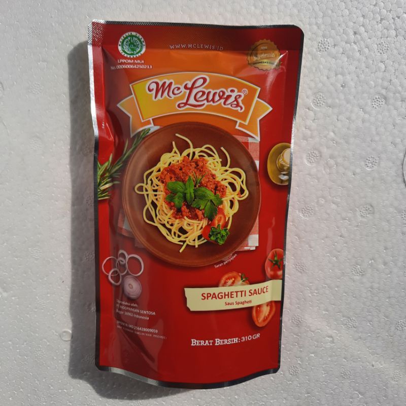 

sauce Mc Lewis spaghetti 310g