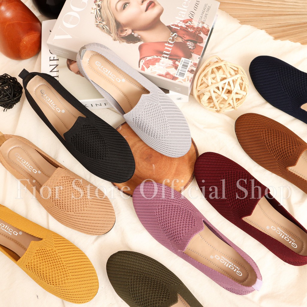 GRATICA Flyknit Loafers Ballet Flat DR 35 - Fior Store