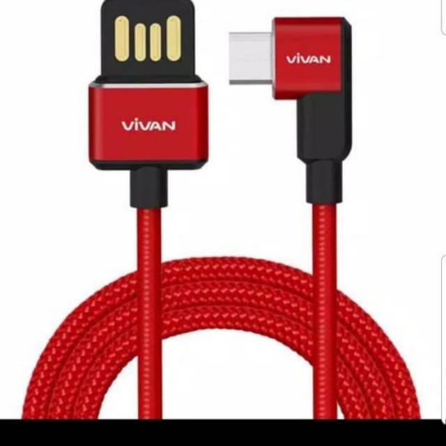 Kabel Data VIVAN BML100 panjang 100cm - Lightning For Iphone Original