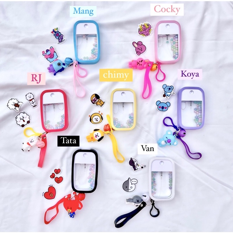 BTS handsanitizer | handsanitizer kit | handsanitizer kit spray cair | handsanitizer lucu