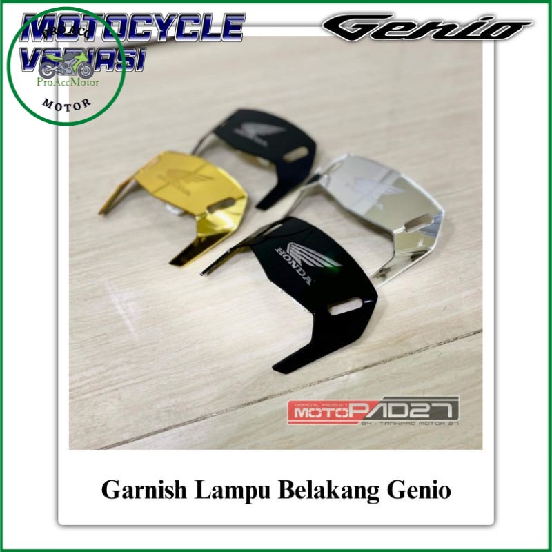 Garnish Lampu Belakang Genio Garnis Cover Lampu Belakang Honda Genio (bisa cod)