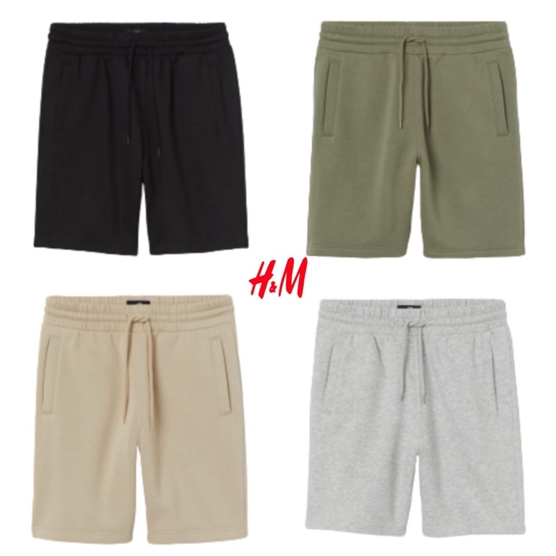 SWEATSPANTS H&amp;M/SHORTPANTS H&amp;M/CELANA PENDEK H&amp;M/sweatpant hnm/shortpants hnm/celana pendek hnm/ polos ORIGINAL (UNISEX)