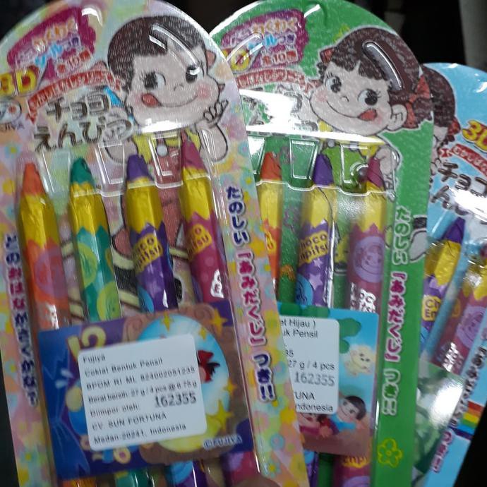 

Ready...Ready...Ready...] Fujiya Peko Coklat Cokelat Import Jepang Bentuk Pensil Pencil 27G