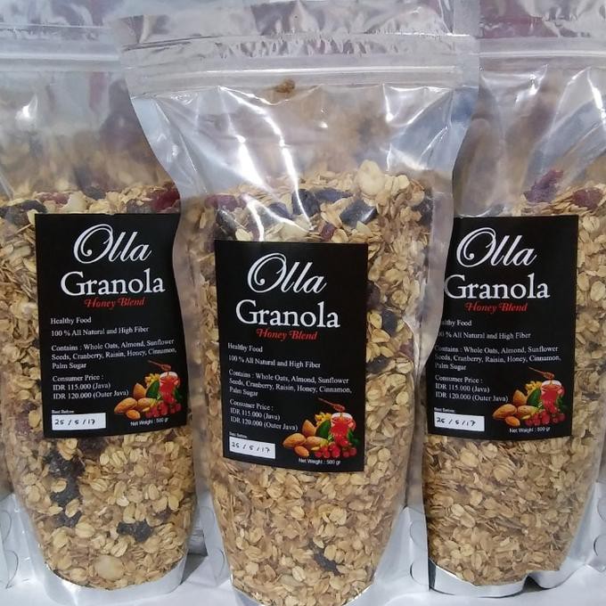 

Terfavorit CEMILAN SEHAT - MAKANAN - OLLA GRANOLA