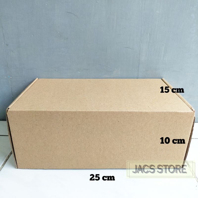 

BOX KARDUS - PACKAGING UNTUK MAKANAN / SERBAGUNA (25 X 15 x 10 CM)