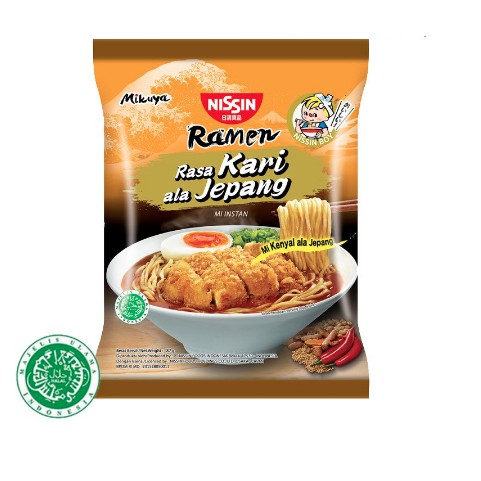 

MIKUYA RAMEN KARI ALA JEPANG - NISSIN MIE INSTAN KUAH 87 GRAM HALAL