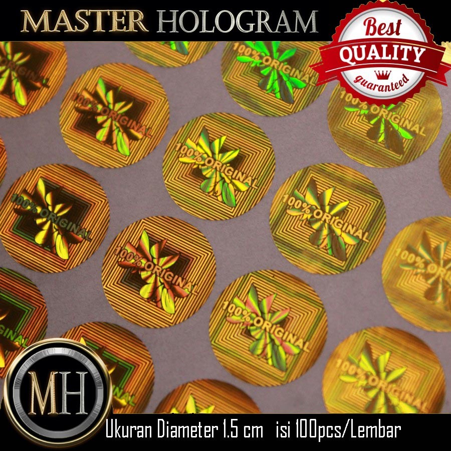

Stiker Hologram 100% Original SH004