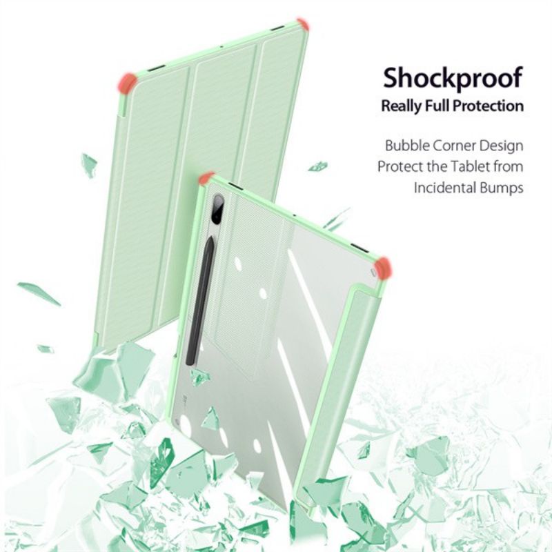 Case Samsung Galaxy Tab S8 Plus S8+ / S8 / S8 Ultra / S7 FE 5G / S7 Plus S7+ / S7 Dux Ducis Toby Series Flip Cover Book Casing