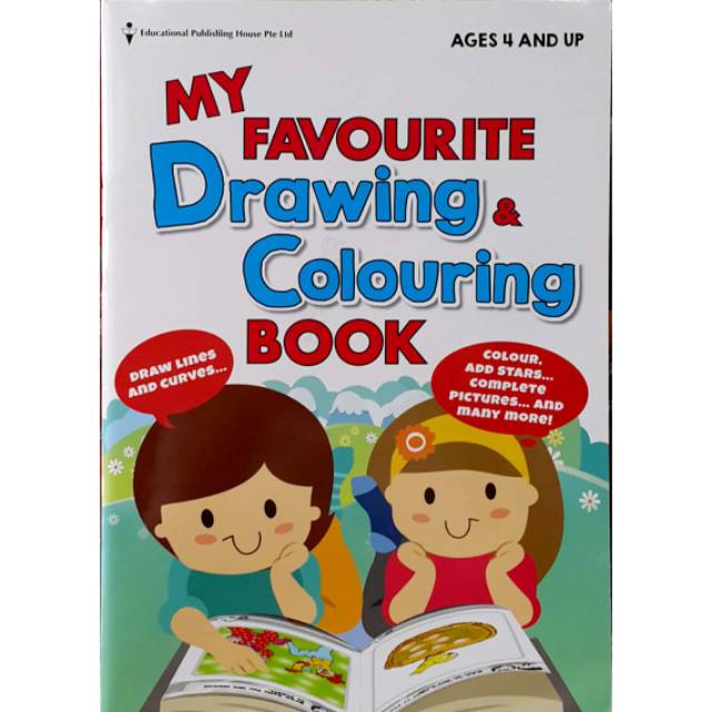 

My Favourite Drawing & Colouring Book Singapore