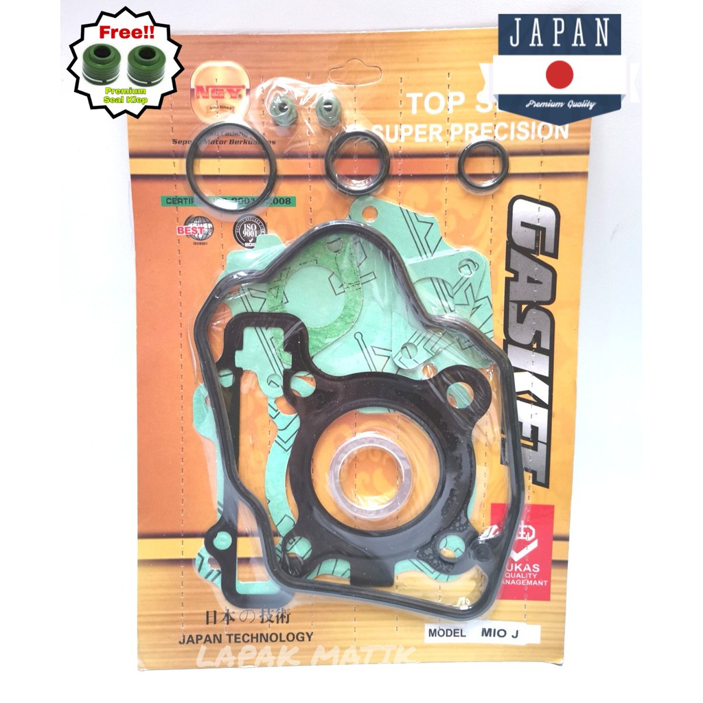 Paking Gasket TOP SET MIO J XRIDE Nagoya Gold perpak packing