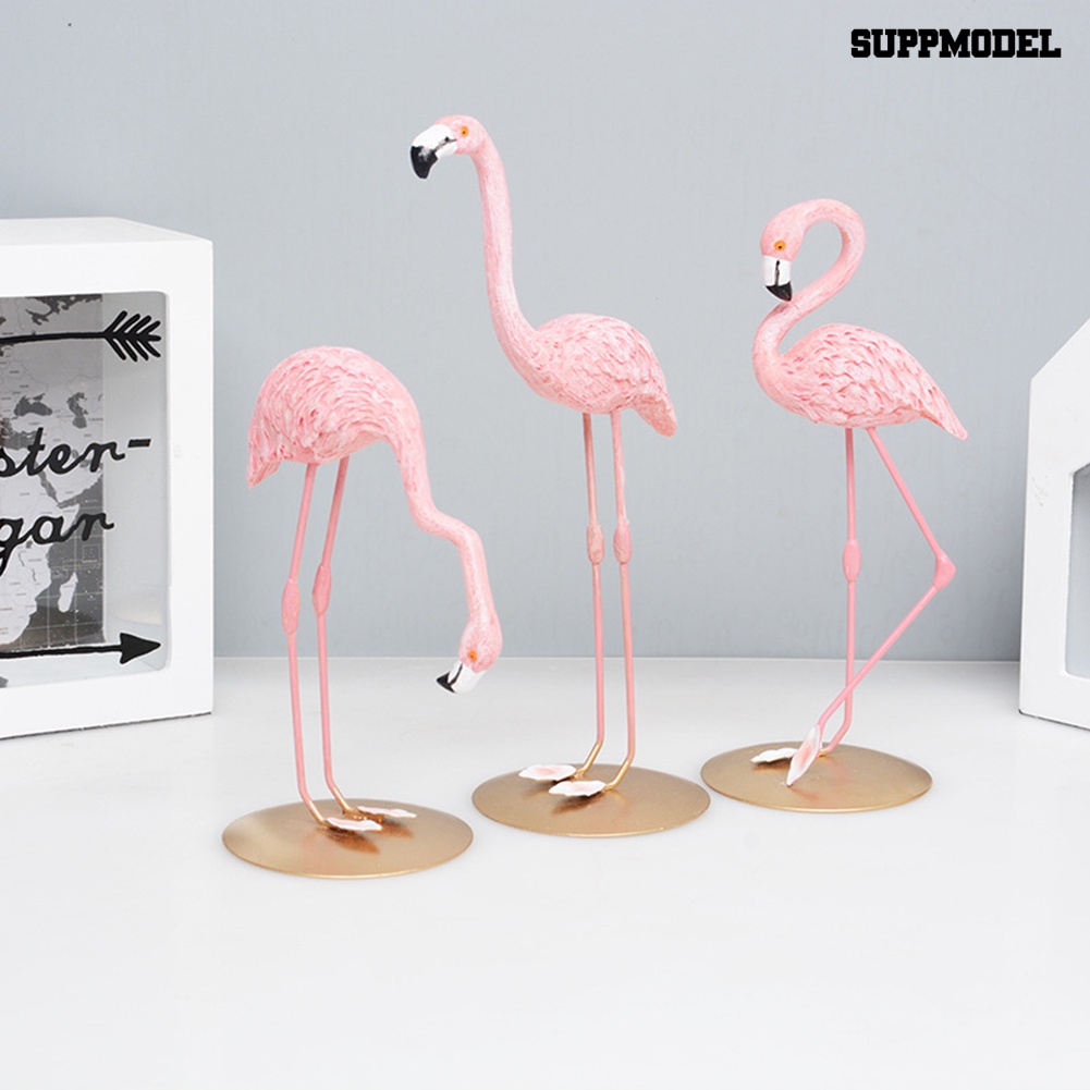 Ornamen Flamingo Pink Lucu Untuk Dekorasi Meja Pesta Ulang Tahun