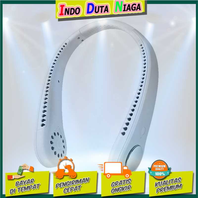 IDN TECH - SOMEG Kipas Angin Leher Portable Sports Leafless Neck Fan USB - M8