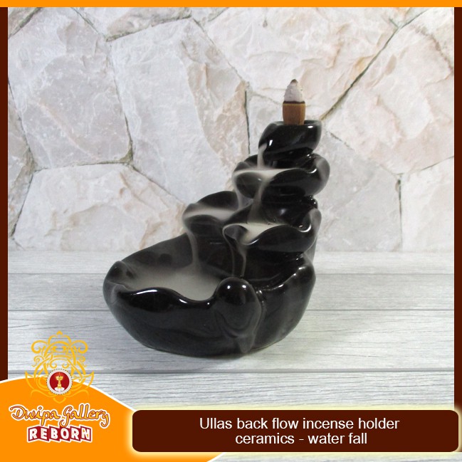 Tempat Bakar Dupa Asap Turun Mengalir/Flow Incense Holder Water Fall