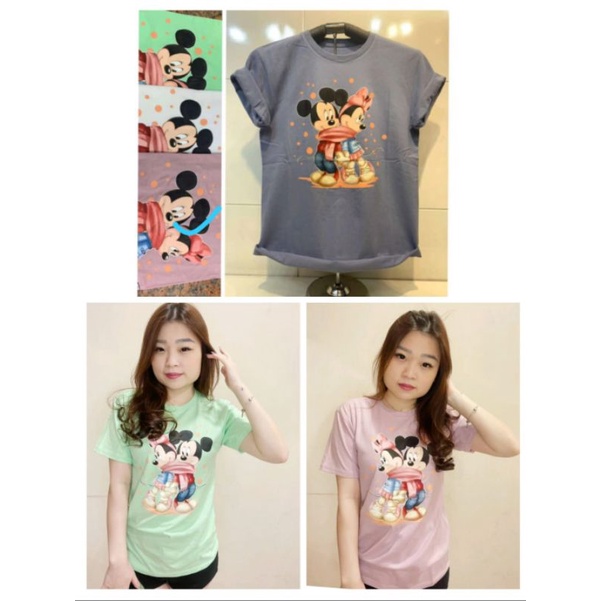 Kaos Wanita / Baju Wanita Cotton combed