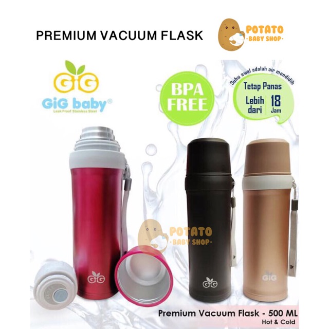 Gig baby premium vacuum flask termos