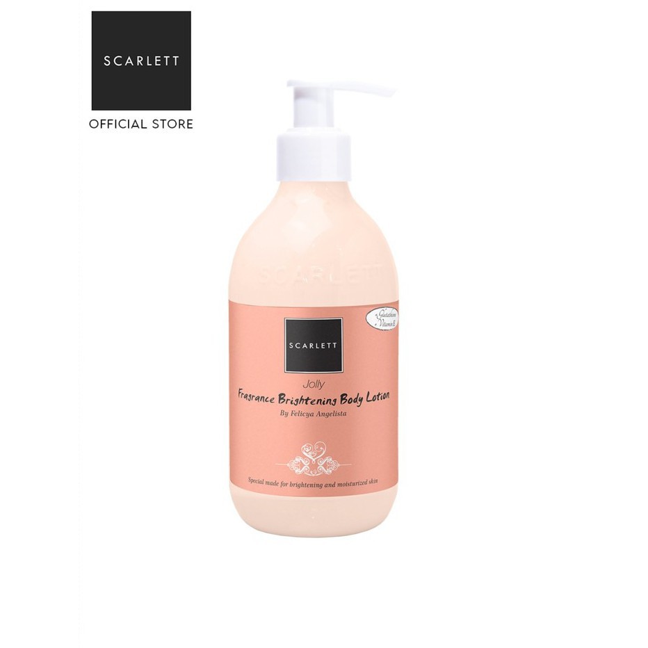 LOTION SCARLETT WHITENING BODY LOTION ORIGINAL BPOM - ROMANSA / FANTASIA / CHARMING / FRESHY