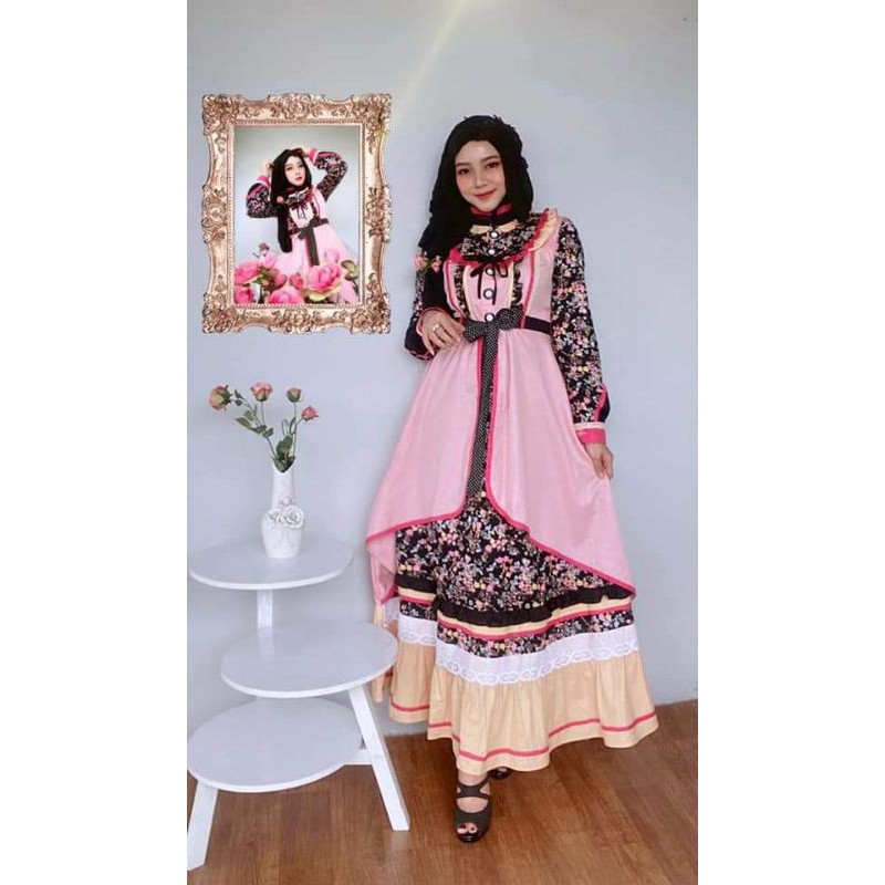 gamis pink/gamis esme