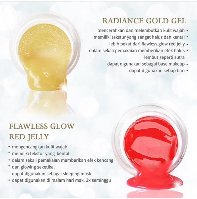 Radiance gold gel ms glow Ready Original